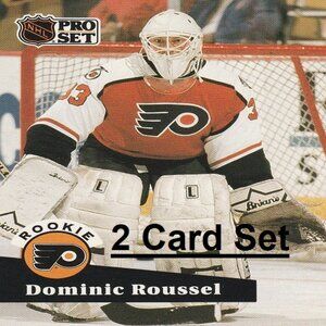 Dominic Roussel Hockey Card Collection